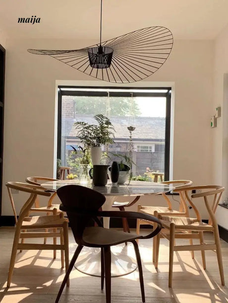 Replica Straw Hat Chandelier from maija