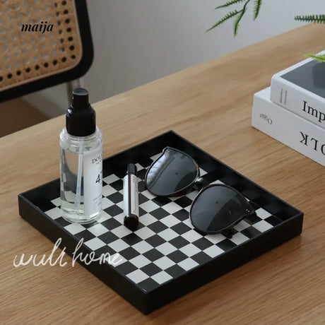 WULIHOME Checkered Board Tray from WULIHOME