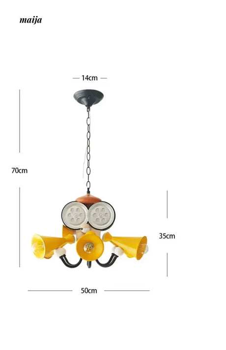 QXWD Cute Ceiling Lamp Children's Room from QXWD