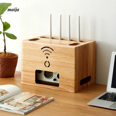 KIMACHI Wooden Router Storage Box from KIMACHI