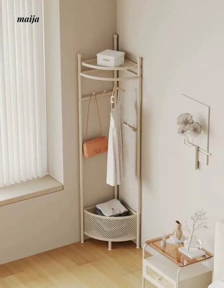 Miriam Coat Hanger with Basket from Kaiyashi