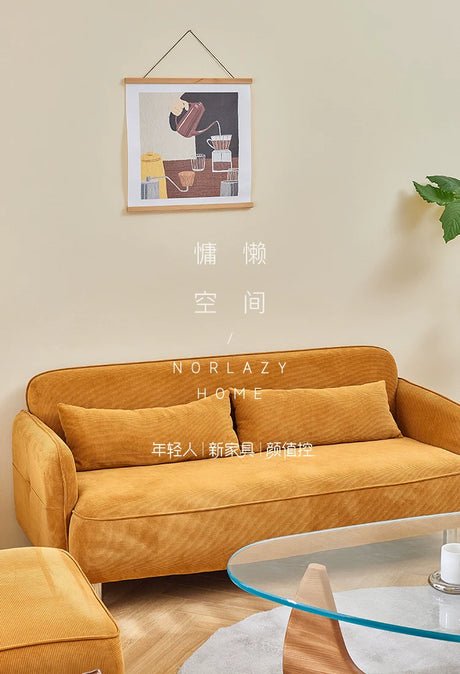 LAZYSPACE Nora Nordic Fabric Sofa from LAZYSPACE