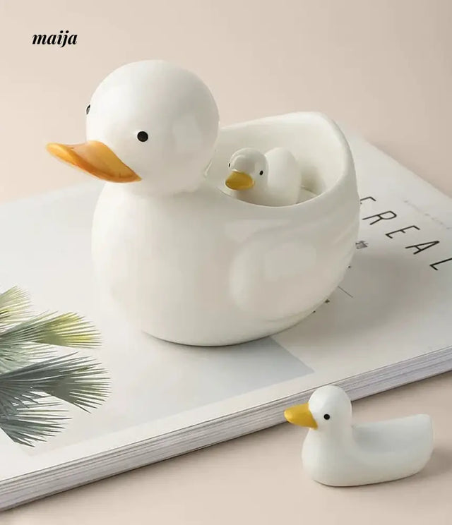 LIVETAI Creative Duckling Ceramic Bowl from maija