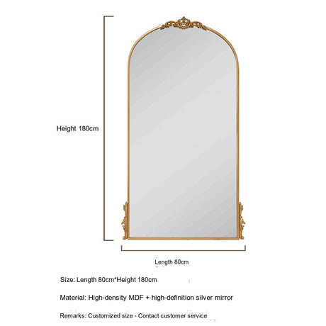 LANXESS Aveline Elegant Vintage Full-Length Floor Mirror from LANXESS
