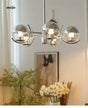 NANCY Bauhaus Chandelier Retro Style Glass Lamp from NANCY