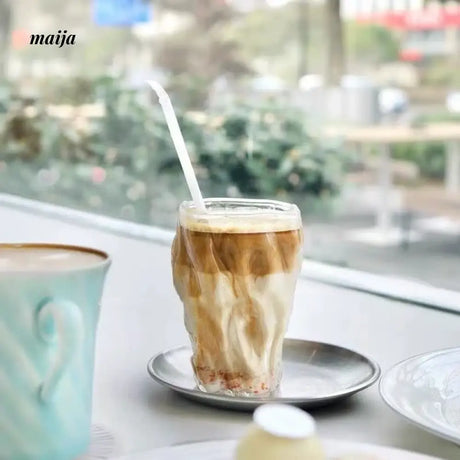 BANKE Fashionable Coffee Design Glass Cup from BANKE