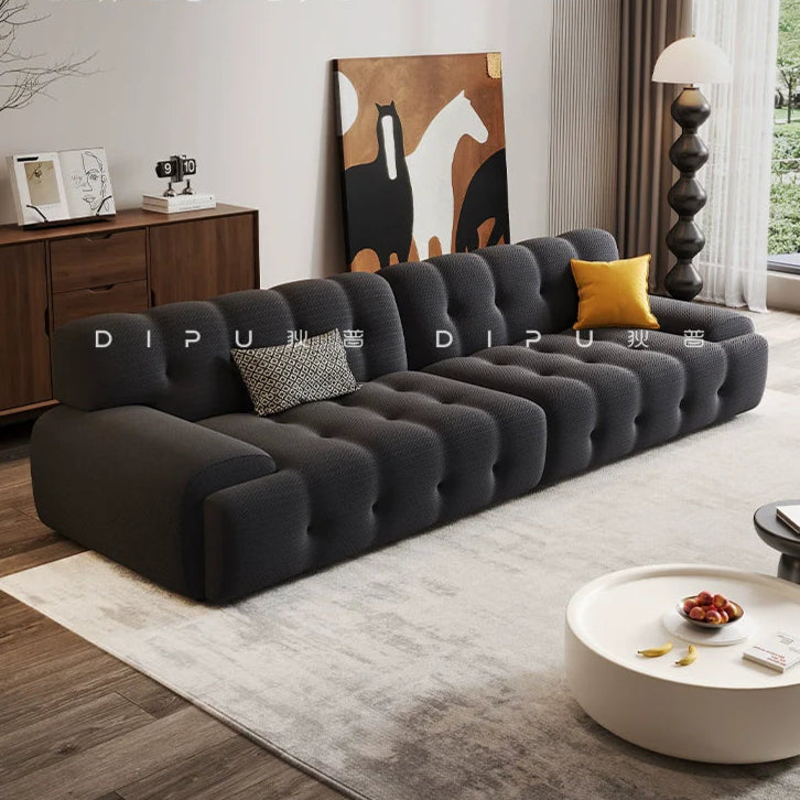 DIPU Leona Warm Cream Sponge Sofa from DIPU
