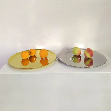 TODAYARTIST Astrid Scandinavian Silver Fruit and Jewelry Storage Tray from TODAYARTIST