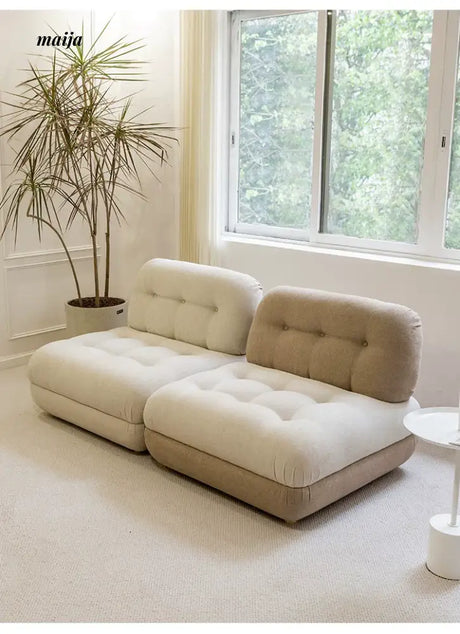 YAN JIAN Creative Wabi-Sabi Module Sofa in Light Luxury Style from YAN JIAN