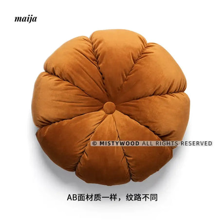 MISTYWOOD Retro Orange Pillow for Bed from MISTYWOOD