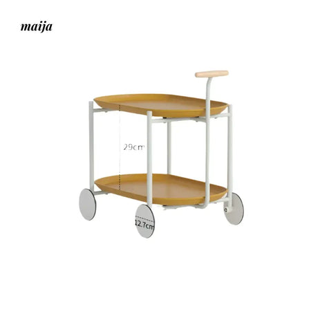PUMPKIN BOX Scandinavian Coffee Table and Storage Cart from PUMPKIN BOX