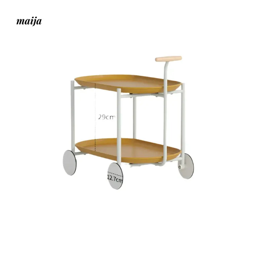 PUMPKIN BOX Scandinavian Coffee Table and Storage Cart from PUMPKIN BOX