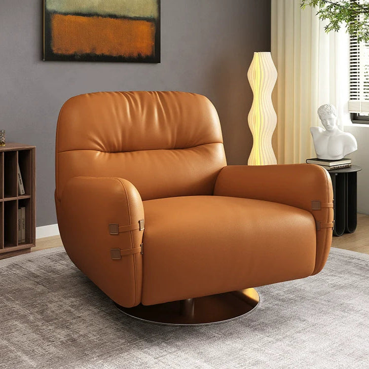 DIPU Mia Classic Cream Leather Sofa from DIPU