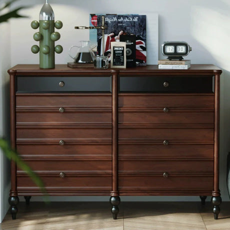 LINYUE Noelle French Solid Wood Eight-Drawer Sideboard from LINYUE