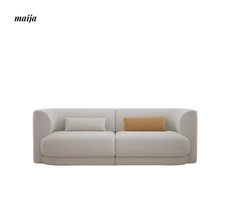YAN JIAN Nordic Velvet Sofa in Cream Style from YAN JIAN
