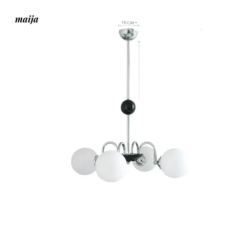 LYNN Space Age Glossy Ceiling Lamp from Lynn's Lamp