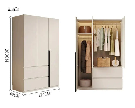 MEIHOUSE Light Luxury Bedroom Large Wardrobe Storage from MEIHOUSE