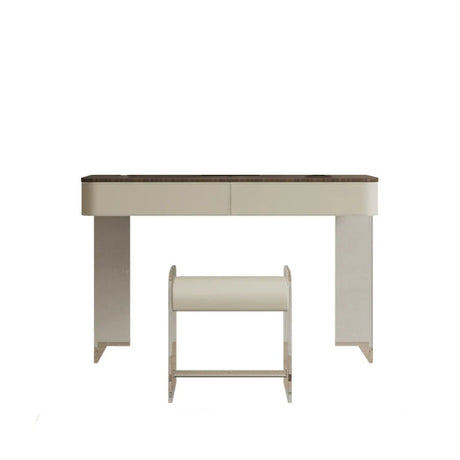 GEPH Stella Cream Acrylic Storage Dressing Table from GEPH