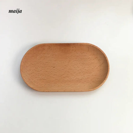 BANKE Rectangular Wooden Tray Tea Dessert Plate from BANKE