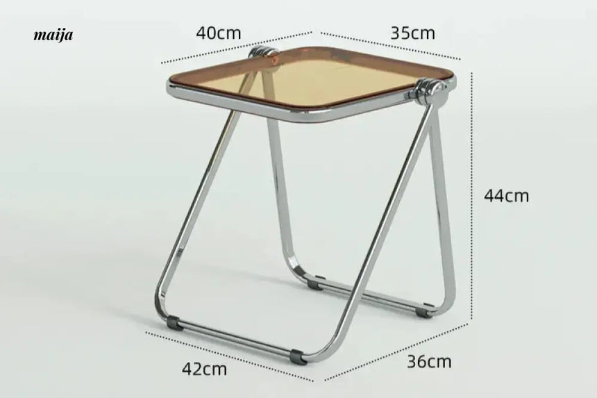 PUMPKIN BOX Foldable Acrylic Coffee Table from PUMPKIN BOX