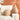 MISTYWOOD White Plush Triangle Sofa Pillow from MISTYWOOD