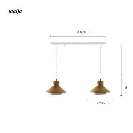 LYNN Japanese Ceiling Pendant Lamp from Lynn's Lamp