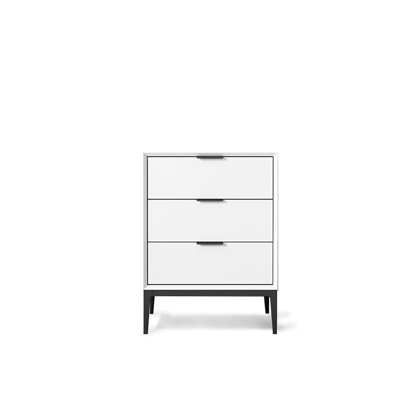 LINYUE Astrid Nordic Solid Wood Four-Drawer Retro Cabinet from LINYUE