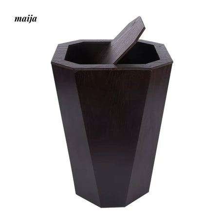 MUSN Flip Wooden Trash Bin from MUSN