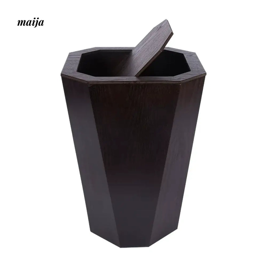 MUSN Flip Wooden Trash Bin from MUSN