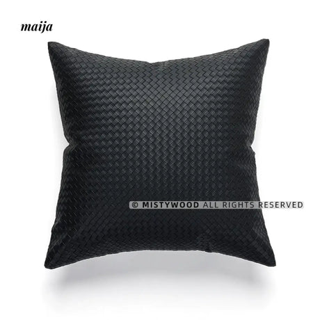 MISTYWOOD Modern Black and White Light Pillow from MISTYWOOD