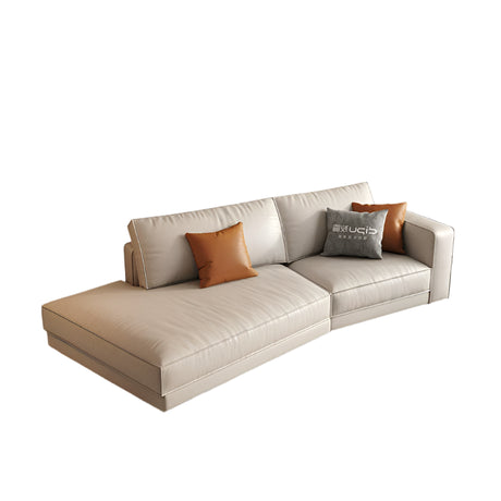 DIPU Sloane Modern Leather Sofa from DIPU