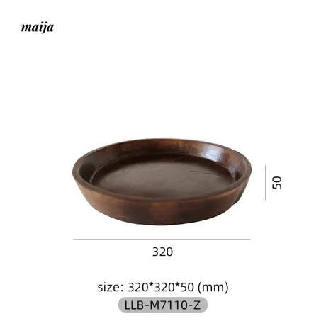 LILY WHITE Ceramic Tray Hotel Decoration from LILY WHITE