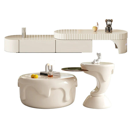 DIPU Riley French Cream Coffee Table from DIPU