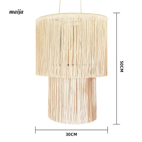 ZHANG MEIMEI Woven Lampshade Ceiling Lamp Tapestry from ZHANG MEIMEI