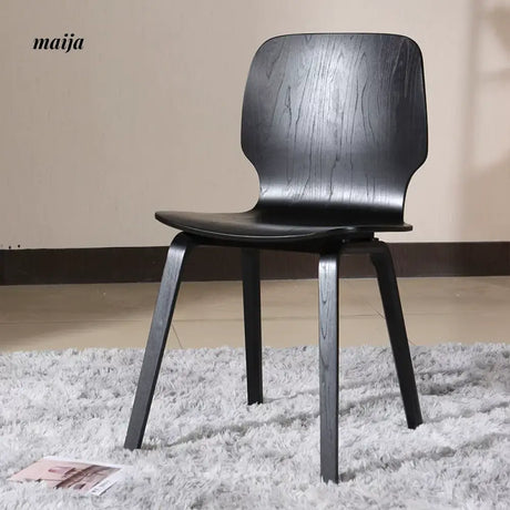 MIKA Comfortable Natural Wood Coffee Highchair from MIKA