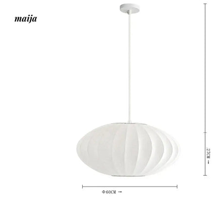 LYNN White Japanese Ceiling Lamp from Lynn's Lamp