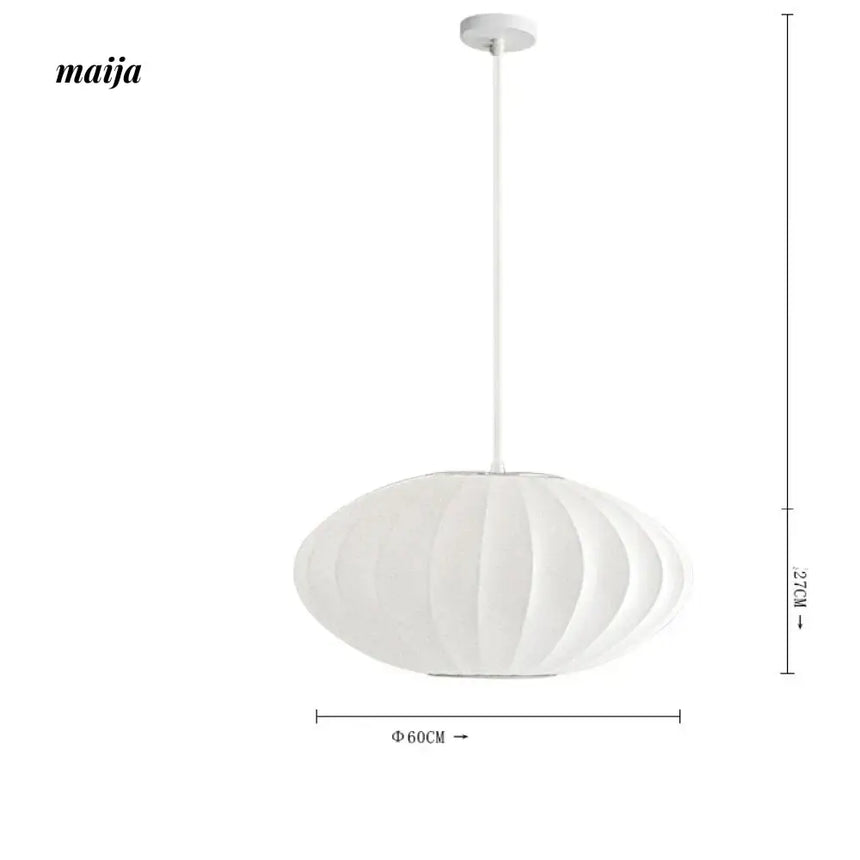 LYNN White Japanese Ceiling Lamp from Lynn's Lamp