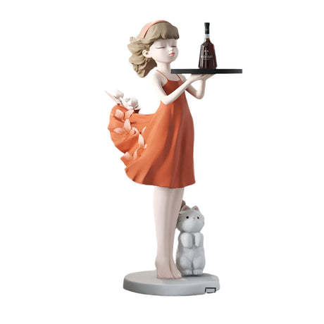 YUNCAN Olivia Girl Landing Ornament from YUNCAN