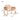 19 DREAM SPACE Vine Double Chair Set from 19 DREAM SPACE
