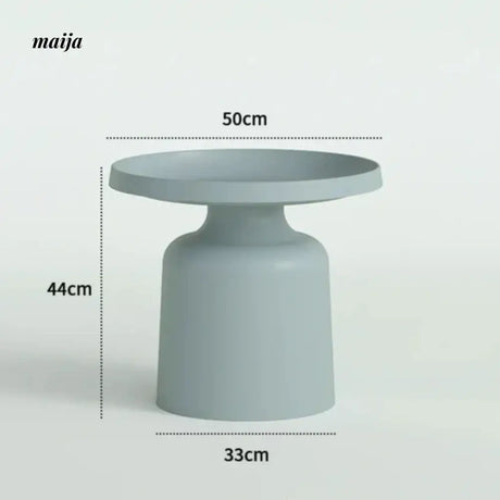 PUMPKIN BOX Nordic Iron Art Bedside Table from PUMPKIN BOX