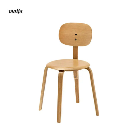 MIKA Modern Solid Wood Backrest Chair from MIKA