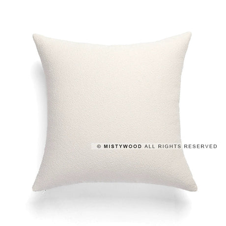 MISTYWOOD Black and White Abstract Pillow from MISTYWOOD