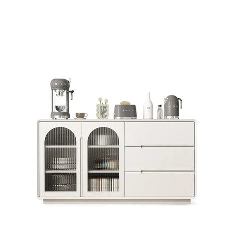 LINYUE Orion Italian Solid Wood Wine & Tea Storage Cabinet from LINYUE
