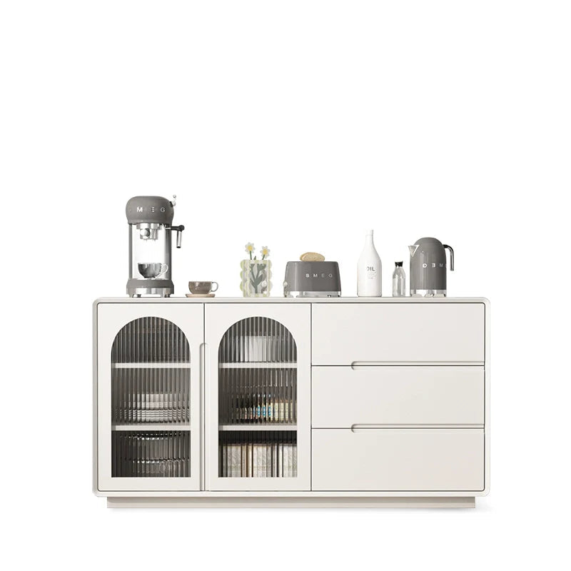 LINYUE Orion Italian Solid Wood Wine & Tea Storage Cabinet from LINYUE