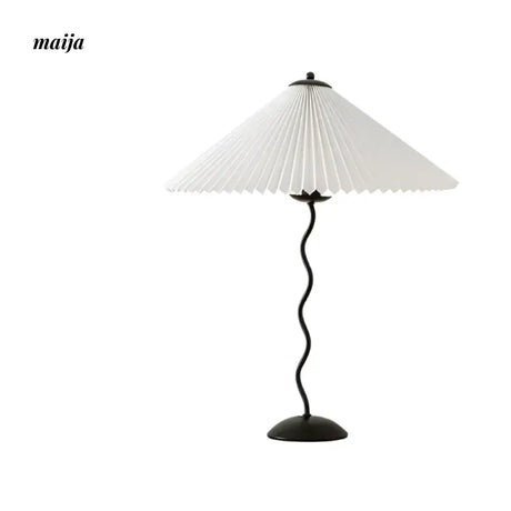 LYNN Korean Pleated Umbrella Table Lamp from Lynn's Lamp