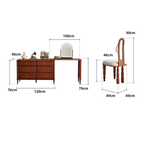 DOSMARS Ava Retro Dressing Table from DOSMARS