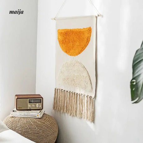 MAN YUE HOME Handmade Woven Tapestry for Bedroom or Living Room from JOINFIT