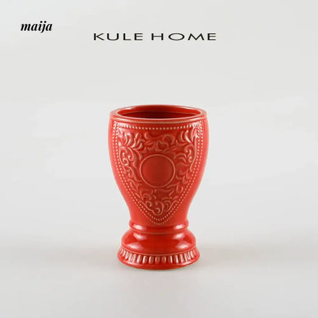 KULE HOME Ceramic Toothbrush Cup and Lotion Set from KULE HOME
