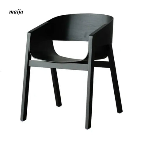 MIKA Armrest Solid Wood Designer Chair from MIKA