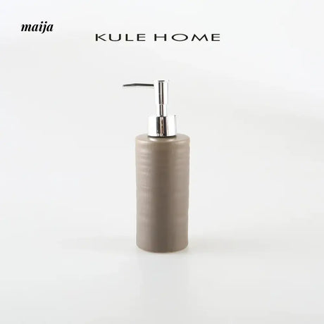 KULE HOME Ceramic Scandinavian Lotion and Shampoo Bottle from KULE HOME